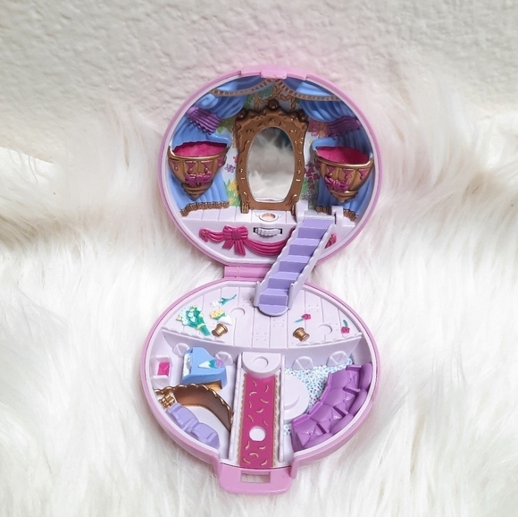 Vintage Bluebird Polly Pocket Ballet Ballerina Theater Compact 1993 - Picture 3 of 8